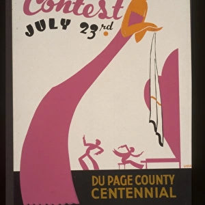 Amateur contest, July 23rd - Du Page County centennial, Warr