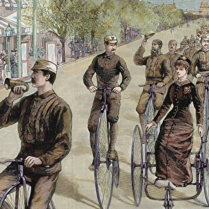 American League cycles in Pennsylvania Avenue. Mid May 1884