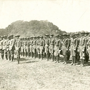 American Scouts on parade