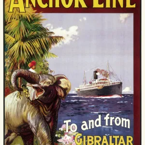 Anchor Line Poster