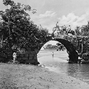 Ancient Spanish Bridge at Old Panama