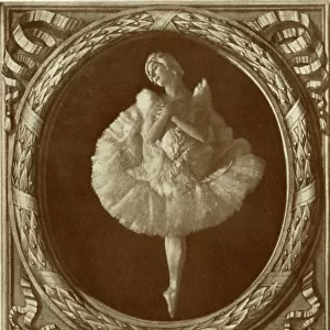 Anna Pavlova, Russian ballerina, in Swan Lake