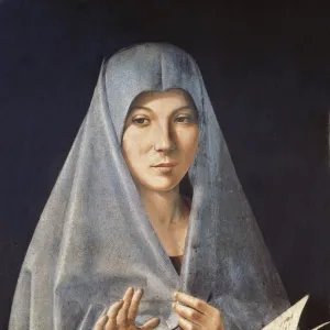 Antonello da Messina. Virgin Annunciate. ca