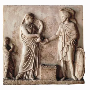 Sculptures, reliefs, and carvings Collection: Marble reliefs