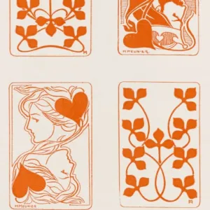 Art Nouveau Card Designs