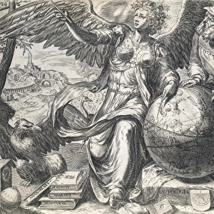 The Astrology (allegory). Cornelis Cort engraving