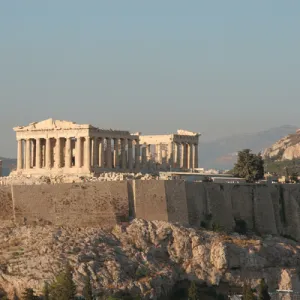 Athens. Panoramic view of the Acropolis. Parthenon