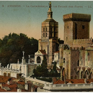 Avignon - The Cathedral and Popes Palace