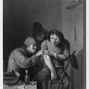 Barber-Surgeon at Work