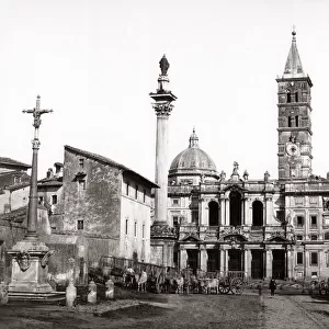 Basilica di Santa Maria Maggiore, Rome, Italy, c. 1870