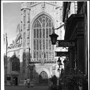Bath Cathedral 1950S