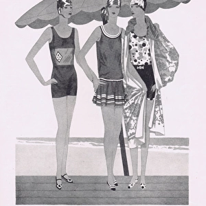 Bathing Suits by Debenham & Freebody, 1927