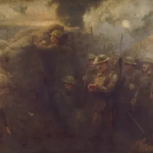 Battle of the Somme 1918 Print - British Trenches Battle of the Somme 1918 Print - British Trenches