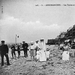 Beach at Arromanches