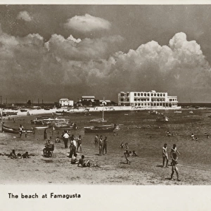 The Beach at Famagusta, Cyprus