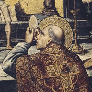 BERRUGUETE, Pedro (1450-1504). Mass of Saint