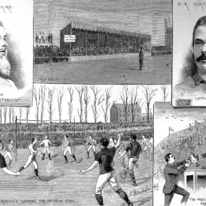 El Blackburn Rovers Olympico se enfrentó a los Old Etonian en la final del FA Cup de 1883 El Blackburn Rovers Olympico se enfrentó a los Old Etonian en la final del FA Cup de 1883