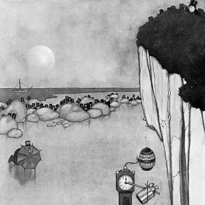 Blasting Limpets by William Heath Robinson