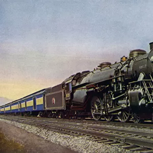 The Blue Comet train