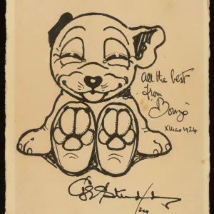 Bonzo with Studdy signature