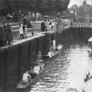 Boulters Lock, Thames, London