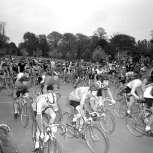 Brigade Cycle Race, Crystal Palace, South London