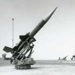 Bristol Bloodhound surface-to-air guided missiles