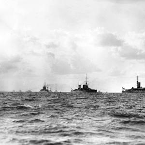 British 1st and 2nd Battlecruiser Squadrons, WW1