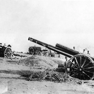 British artillery WWI