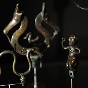 Bronze Age. Several womens ornaments and some bronze figure
