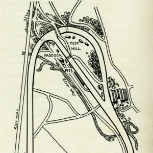 Brooklands motor racing track