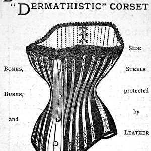 Browns patent corset advert