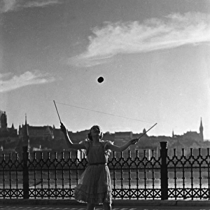 Budapest Girl Playing