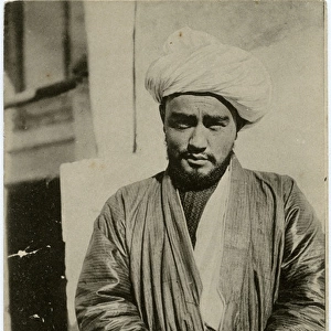 Bukhara, Uzbekistan - Student at the Madrasa