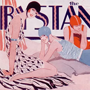 The Bystander masthead by Laurie Taylor, 1930