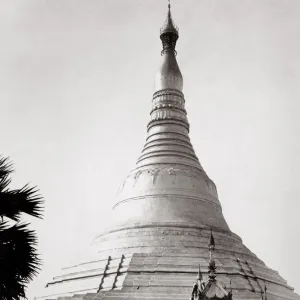 c. 1880s India Burma - The Shwedagon Pagoda