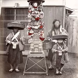 c. 1880s Japan - pilgrims portable altar or shrine