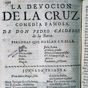 CALDERON DE LA BARCA, Pedro (1600-1681)