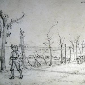 Cambrai road Army advances Dated September 7th 1918