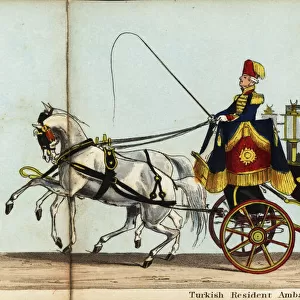 Carriage of the Turkish Resident Ambassador In Queen