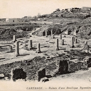 Carthage, Tunisia - Ruins of a Byzantine Basilica