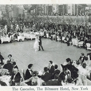 The Cascades Ballroom in the Biltmore Hotel, New York