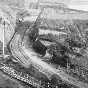 Castle Pill Railway Print, Pembrokeshire, South Wales Castle Pill Railway Print, Pembrokeshire, South Wales