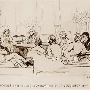 Charles Dickens first reading in 1844