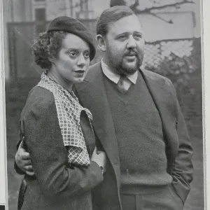 Charles Laughton and Elsa Lanchester