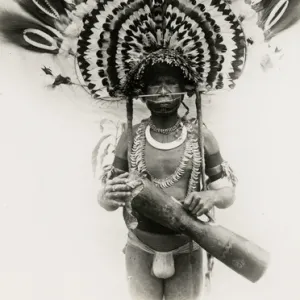 Chieftain of the Roro (Bereina) people of Papua New Guinea