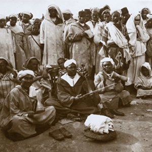 Chleuh (Shilha) musicians in Morocco