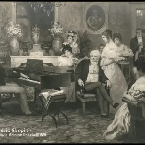 Concerto di Chopin per pianoforte e orchestra con il nome del conte Radziwiłł Concerto di Chopin per pianoforte e orchestra con il nome del conte Radziwiłł