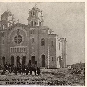 Church at Moudros, Lemnos, Greece, WW1