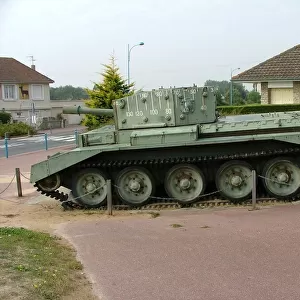 Churchill tank AVRE, la Breche d Hermanville